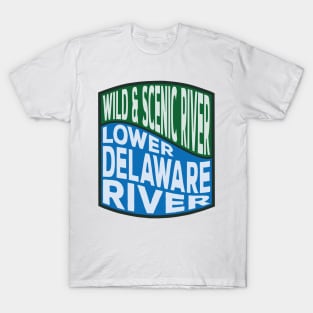 Lower Delaware National Wild and Scenic River Wave T-Shirt